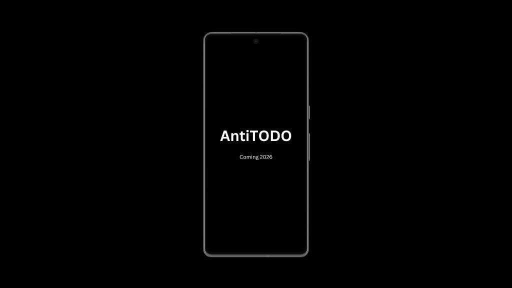 AntiTodo Mockup
